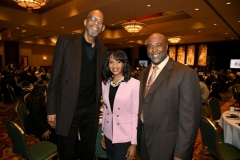 CHARLOTTE, NC - FEBRUARY 17: at the 20th annual NBAS Legends Brunch held by the National Basketball Retired Players Association at the Charlotte convention center on February 17, 2019 in Charlotte, North Carolina. (Photo by John McCoy/Getty Images)