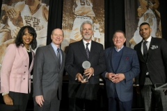 CHARLOTTE, NC - FEBRUARY 17: at the 20th annual NBAS Legends Brunch held by the National Basketball Retired Players Association at the Charlotte convention center on February 17, 2019 in Charlotte, North Carolina. (Photo by John McCoy/Getty Images)