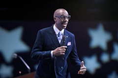 CHARLOTTE, NC - FEBRUARY 17: at the 20th annual NBAS Legends Brunch held by the National Basketball Retired Players Association at the Charlotte convention center on February 17, 2019 in Charlotte, North Carolina. (Photo by John McCoy/Getty Images)